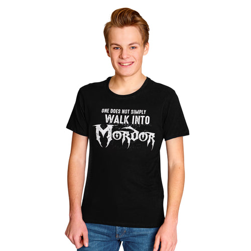 Productafbeelding Heer der Ringen - Walk Into Mordor T-Shirt Zwart