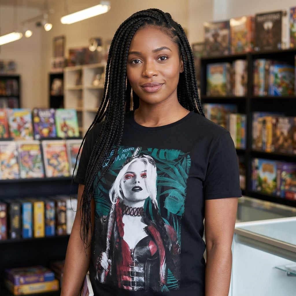 Productafbeelding Harley Quinn T-shirt zwart - The Suicide Squad