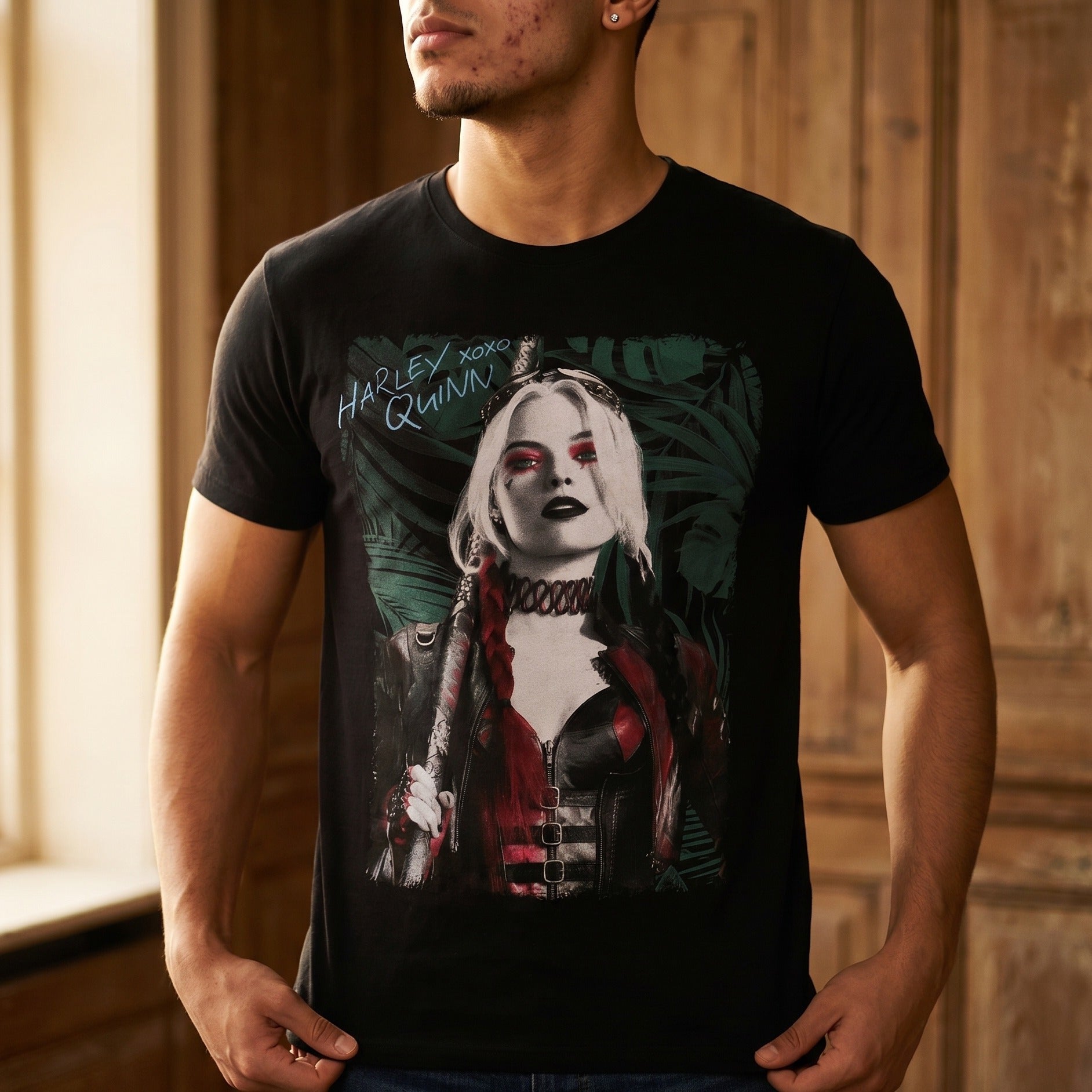 Productafbeelding Harley Quinn T-shirt zwart - The Suicide Squad