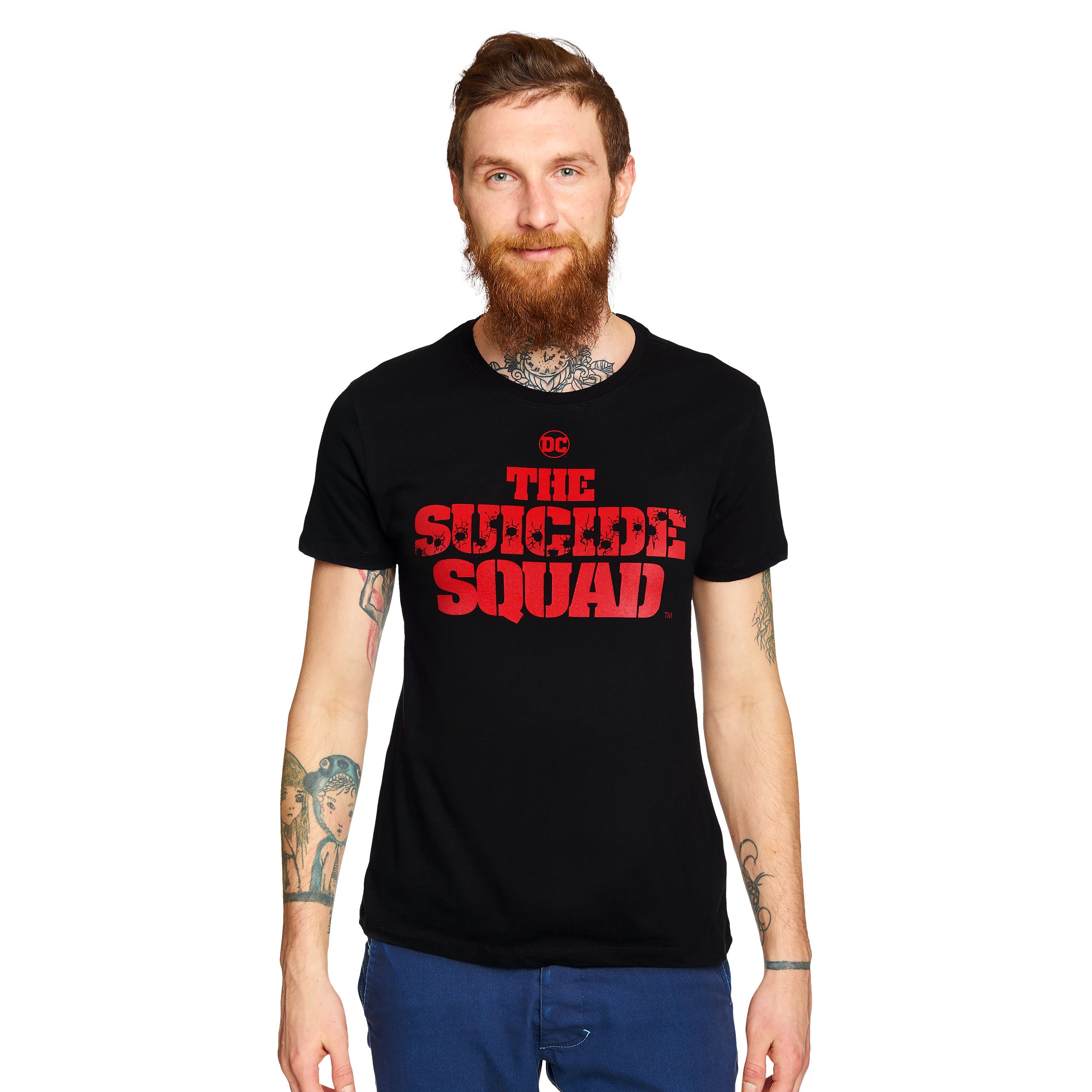 Productafbeelding The Suicide Squad - Shot Logo T-Shirt zwart