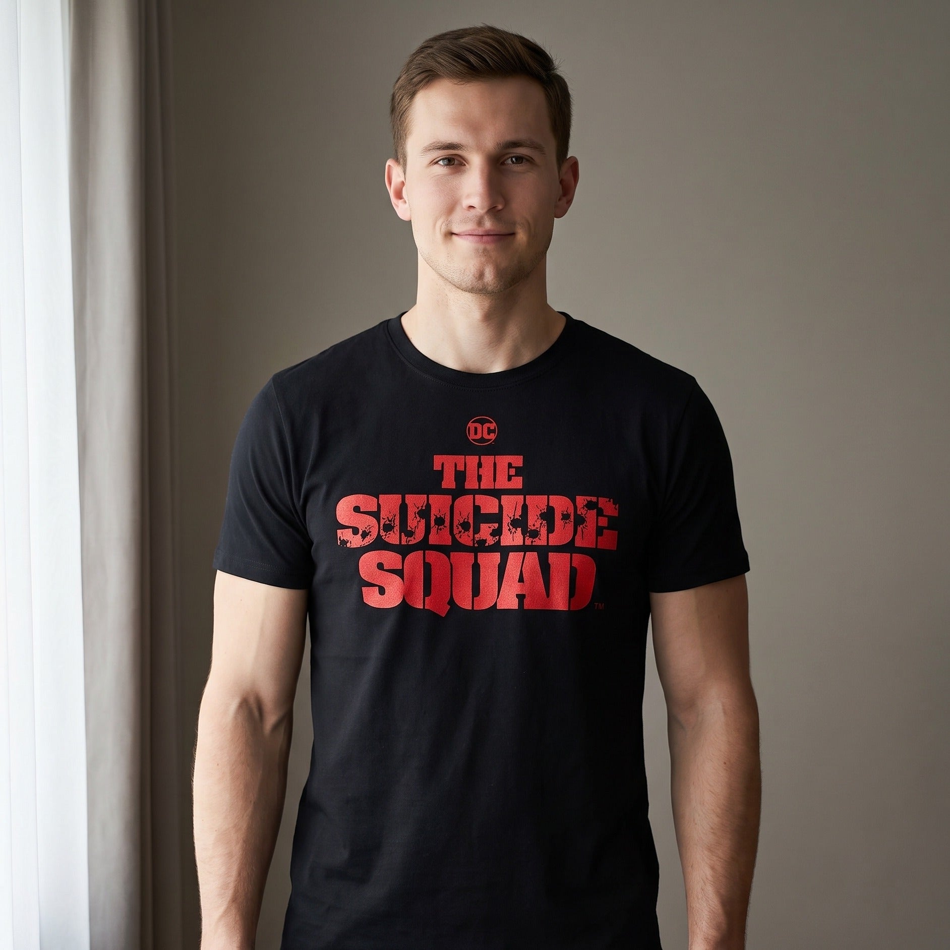 Productafbeelding The Suicide Squad - Shot Logo T-Shirt zwart