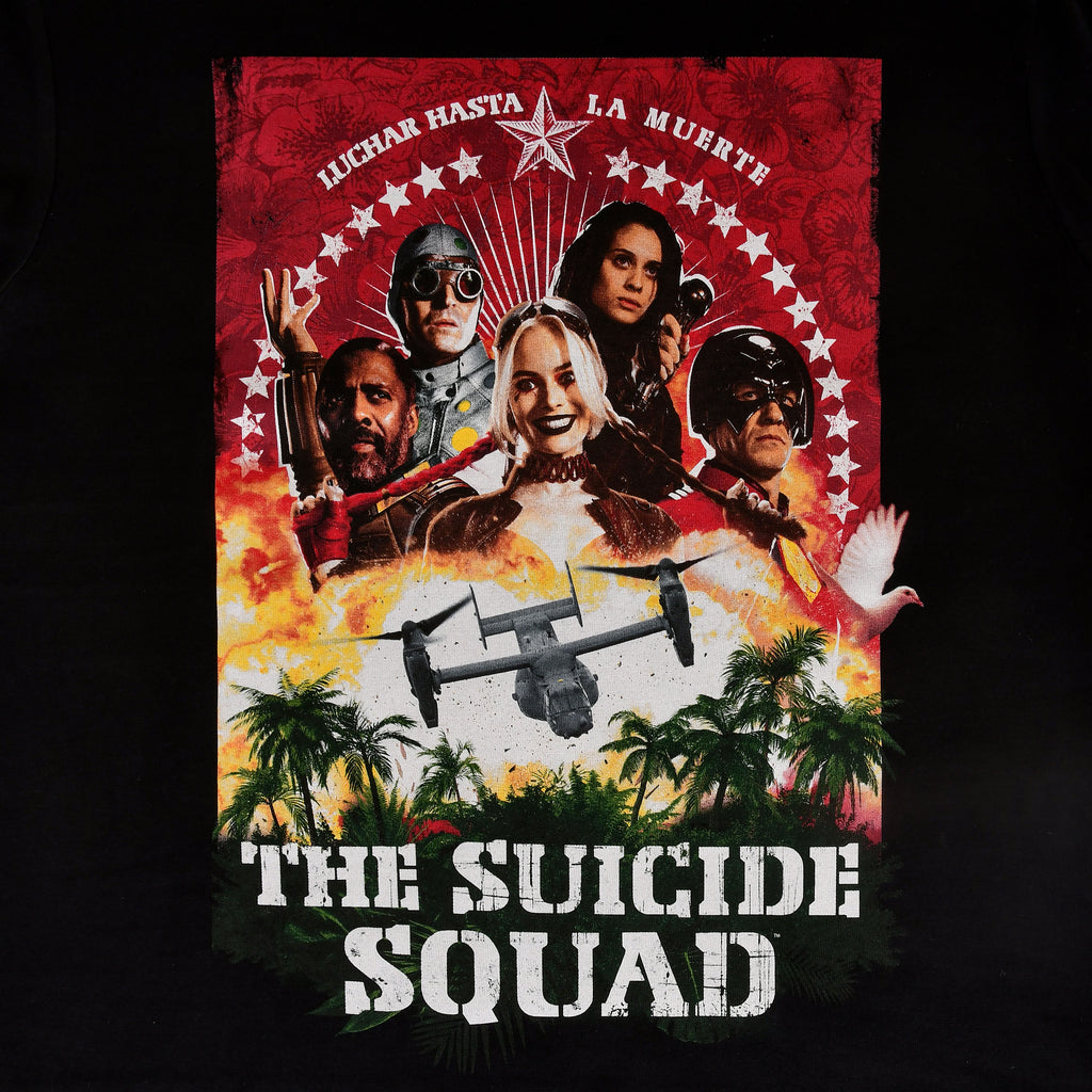Productafbeelding The Suicide Squad - Groeps Poster T-Shirt zwart