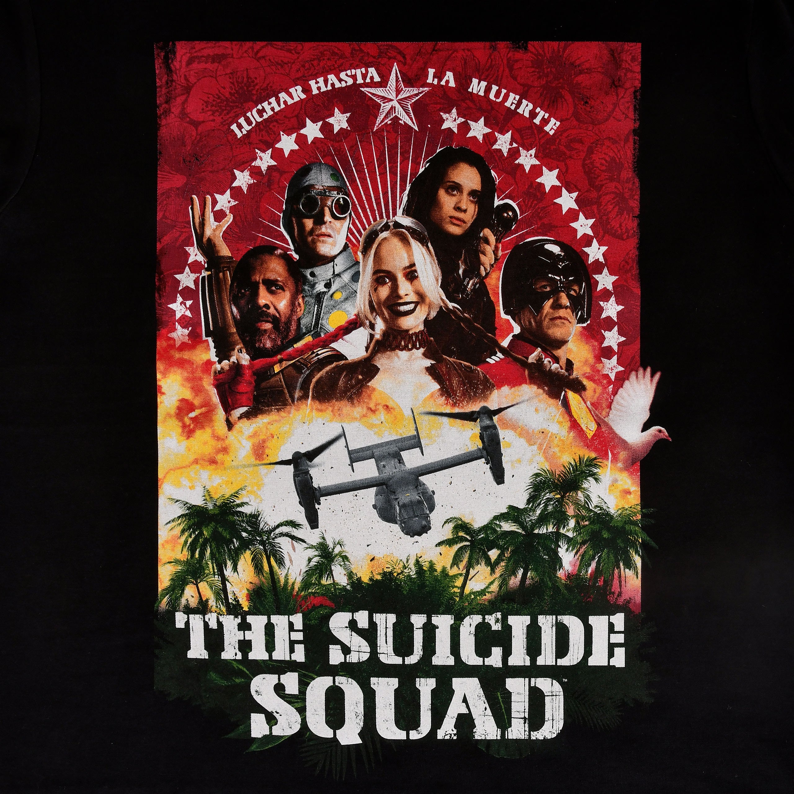 Productafbeelding The Suicide Squad - Groeps Poster T-Shirt zwart