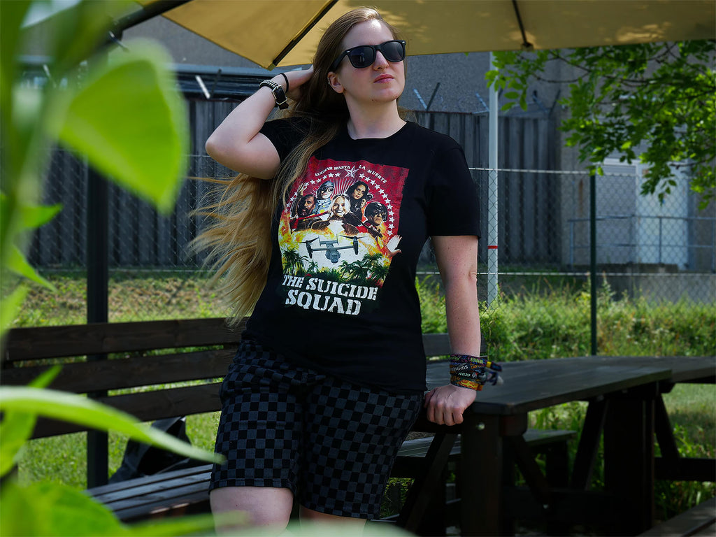 Productafbeelding The Suicide Squad - Groeps Poster T-Shirt zwart