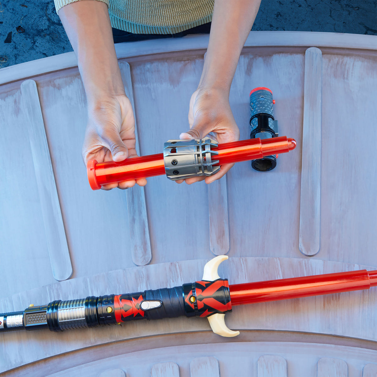 Productafbeelding Star Wars - Darth Maul Dubbelbladig Zwaard Forge Lichtzwaard