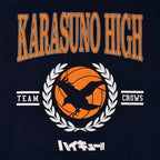 Productafbeelding Haikyu!! - Karasuno High Hoodie blauw