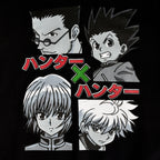 Productafbeelding Hunter x Hunter - Gon & Group Hoodie zwart