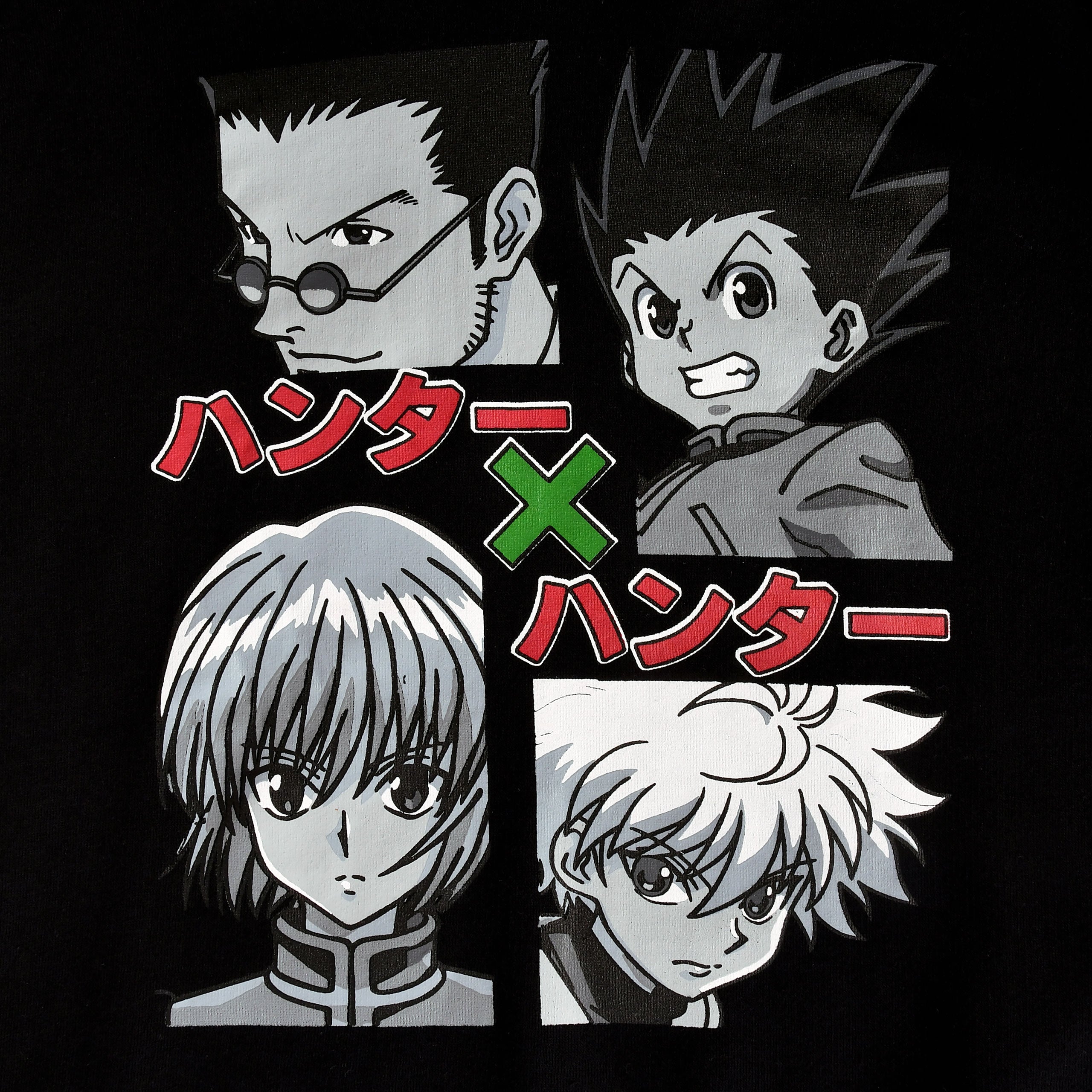 Productafbeelding Hunter x Hunter - Gon & Group Hoodie zwart
