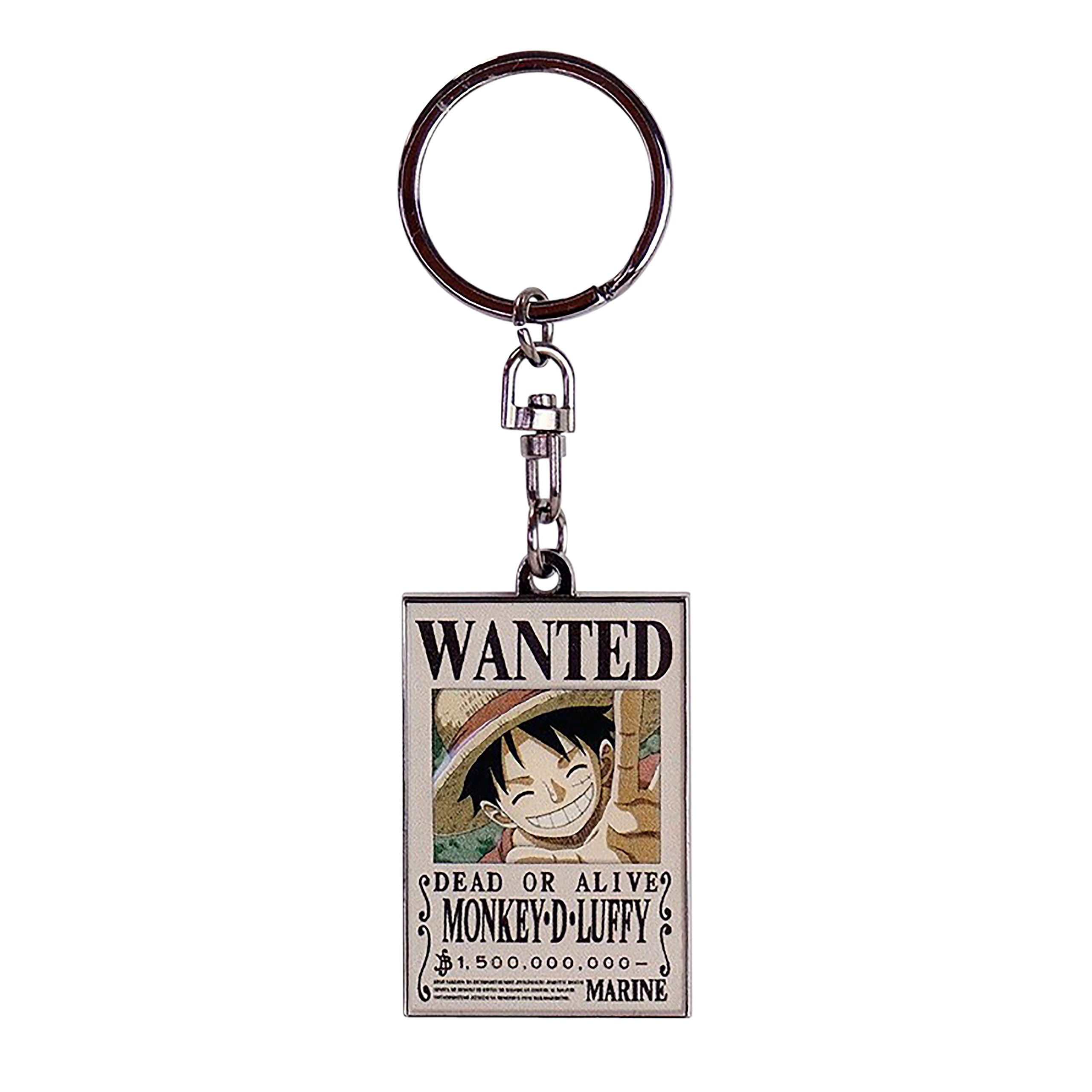 Productafbeelding One Piece - Wanted Luffy Sleutelhanger