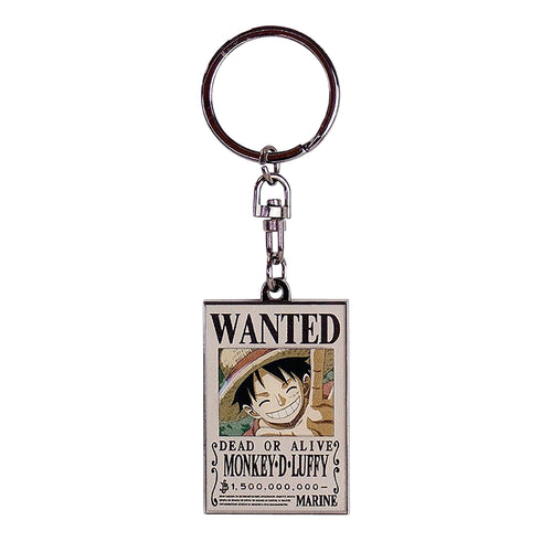 Product image One Piece - Wanted Luffy Keychain