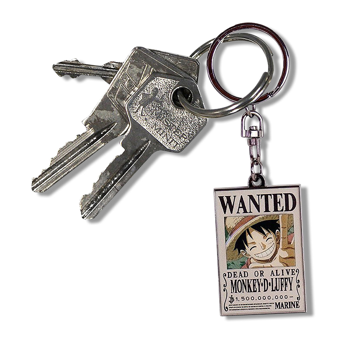 Productafbeelding One Piece - Wanted Luffy Sleutelhanger