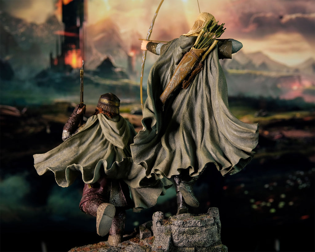 Productafbeelding Lord of the Rings - Legolas en Gimli Deluxe Figuur 46 cm