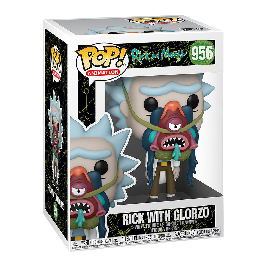Productafbeelding Rick en Morty - Rick met Glorzo Funko Pop Figuur