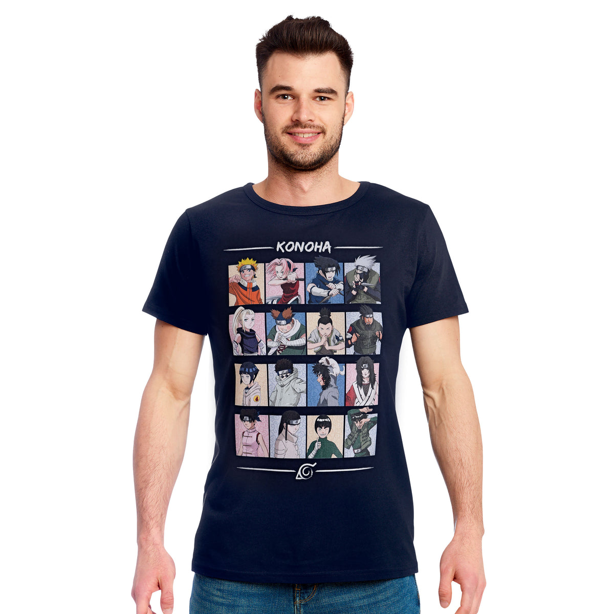 Product image Naruto - Characters of Konoha T-Shirt blue