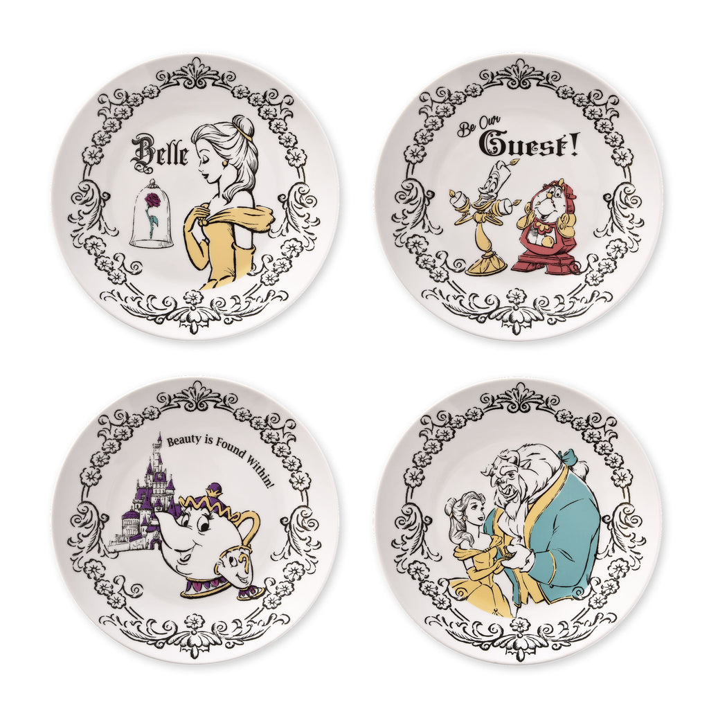 Productafbeelding Disney's Belle en het Beest - Personages Bordenset