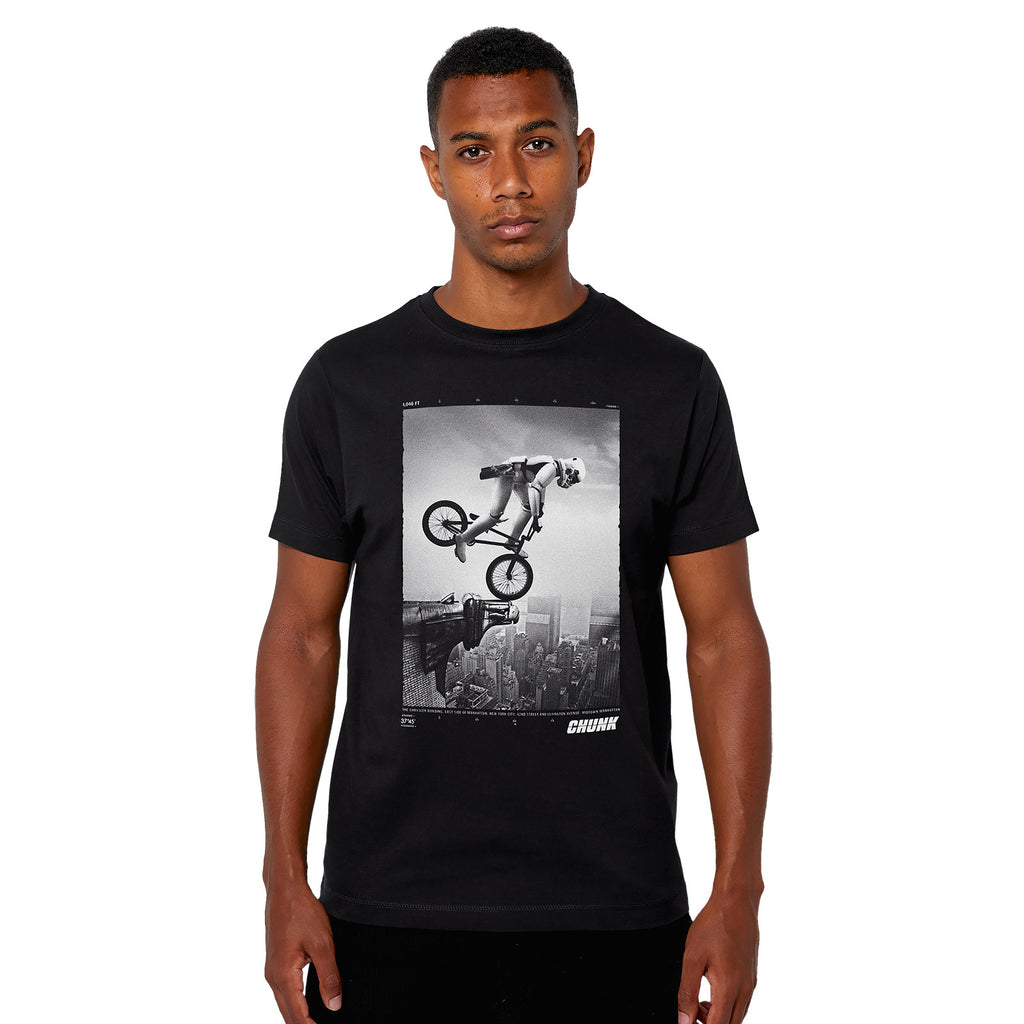 Productafbeelding BMX Trooper T-shirt voor Star Wars Fans Zwart