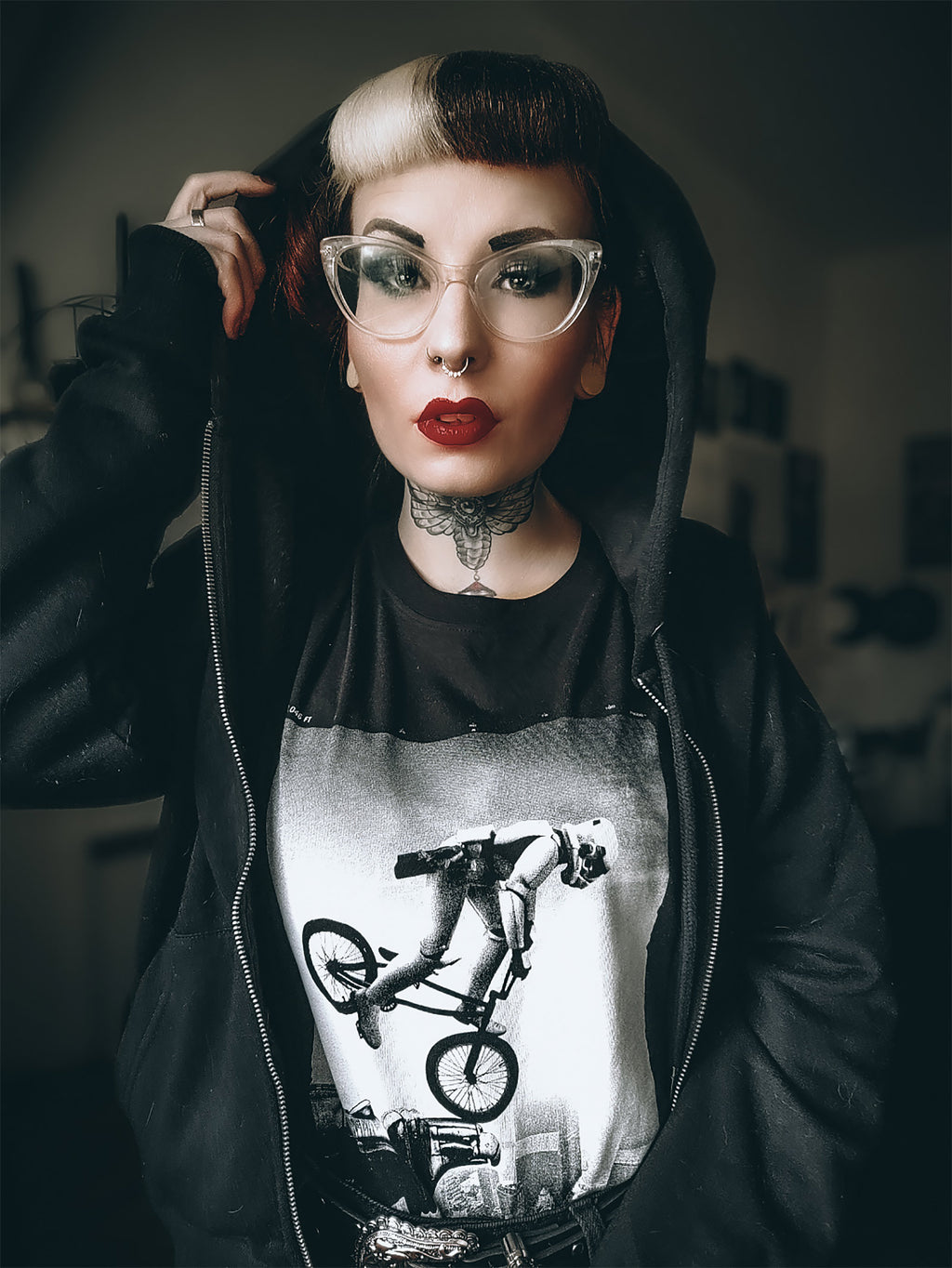 Productafbeelding BMX Trooper T-shirt voor Star Wars Fans Zwart