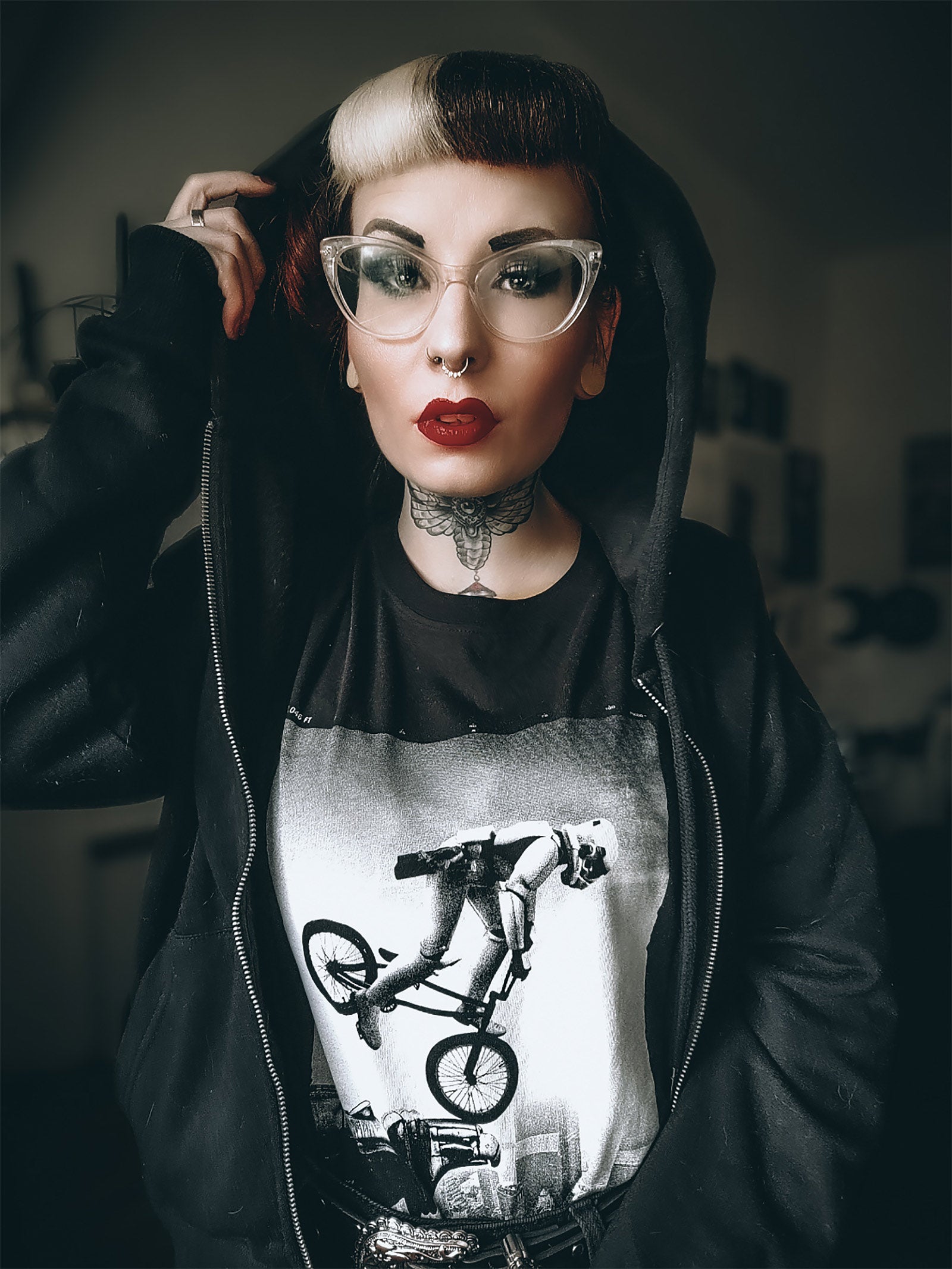 Productafbeelding BMX Trooper T-shirt voor Star Wars Fans Zwart