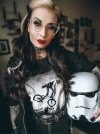 Productafbeelding BMX Trooper T-shirt voor Star Wars Fans Zwart