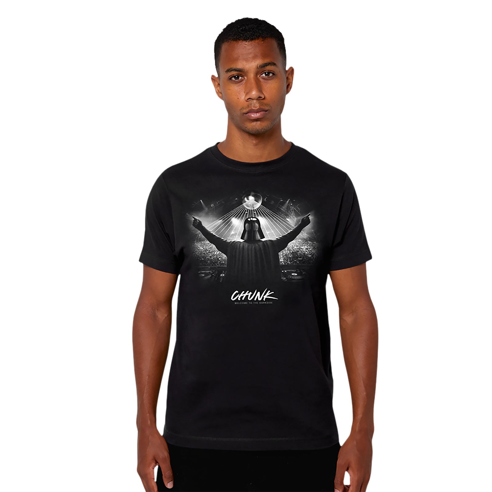 Productafbeelding DJ Dark Lord T-shirt voor Star Wars fans zwart