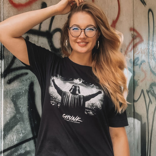 Productafbeelding DJ Dark Lord T-shirt voor Star Wars fans zwart