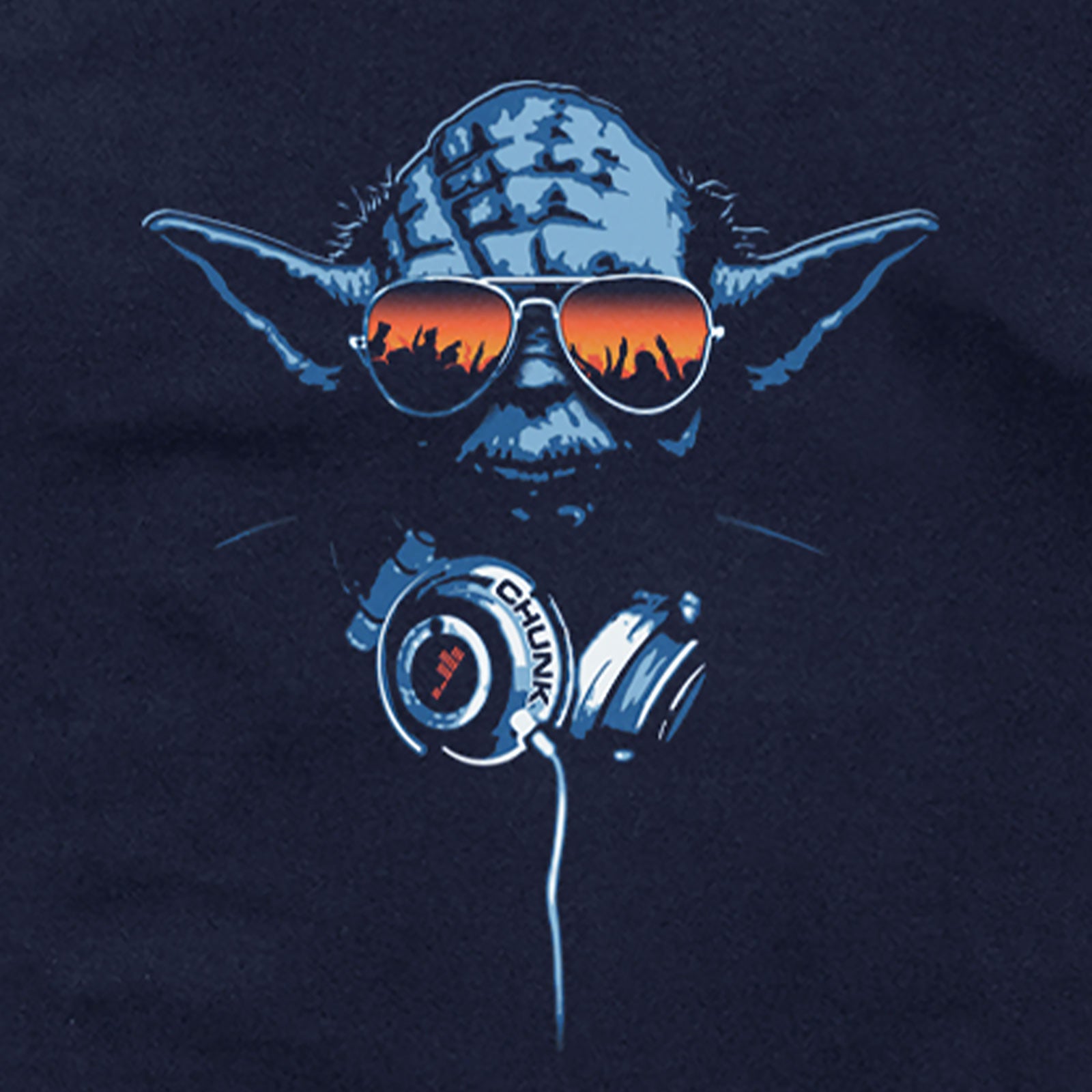 Productafbeelding DJ Knight T-Shirt voor Star Wars Fans blauw