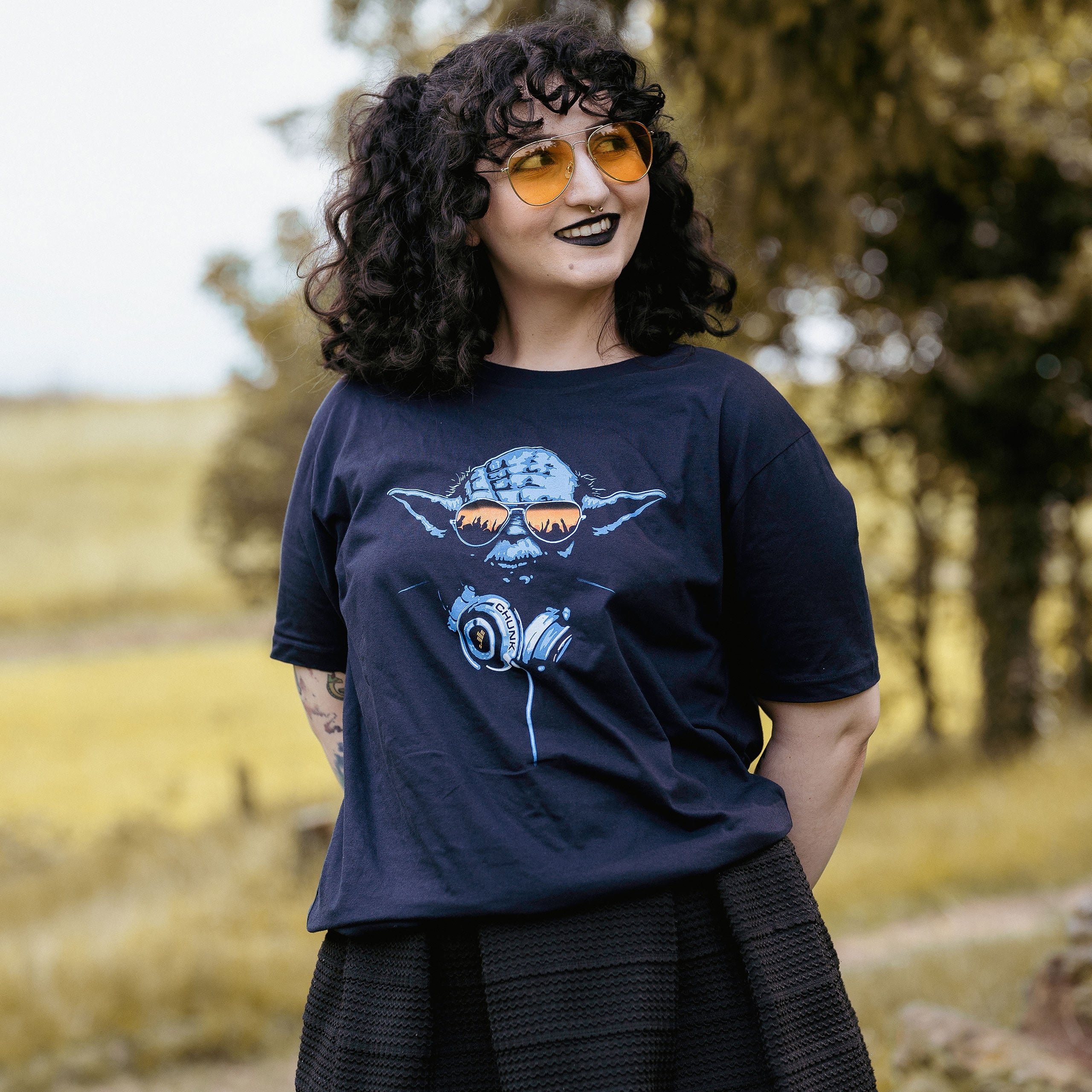 Productafbeelding DJ Knight T-Shirt voor Star Wars Fans blauw