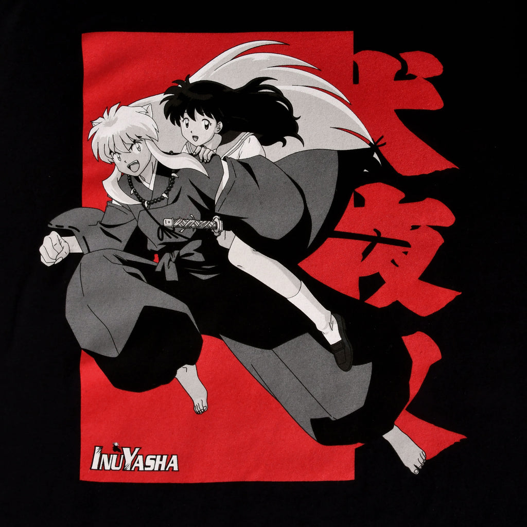 Productafbeelding Inu Yasha - Inu Yasha & Kagome T-shirt zwart