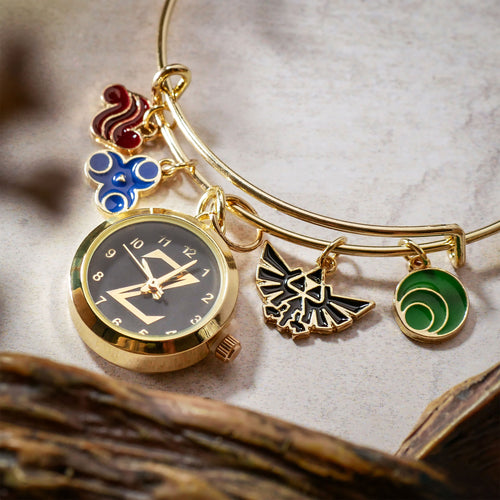Productafbeelding Zelda - Symbolen Charm Armband met Horloge
