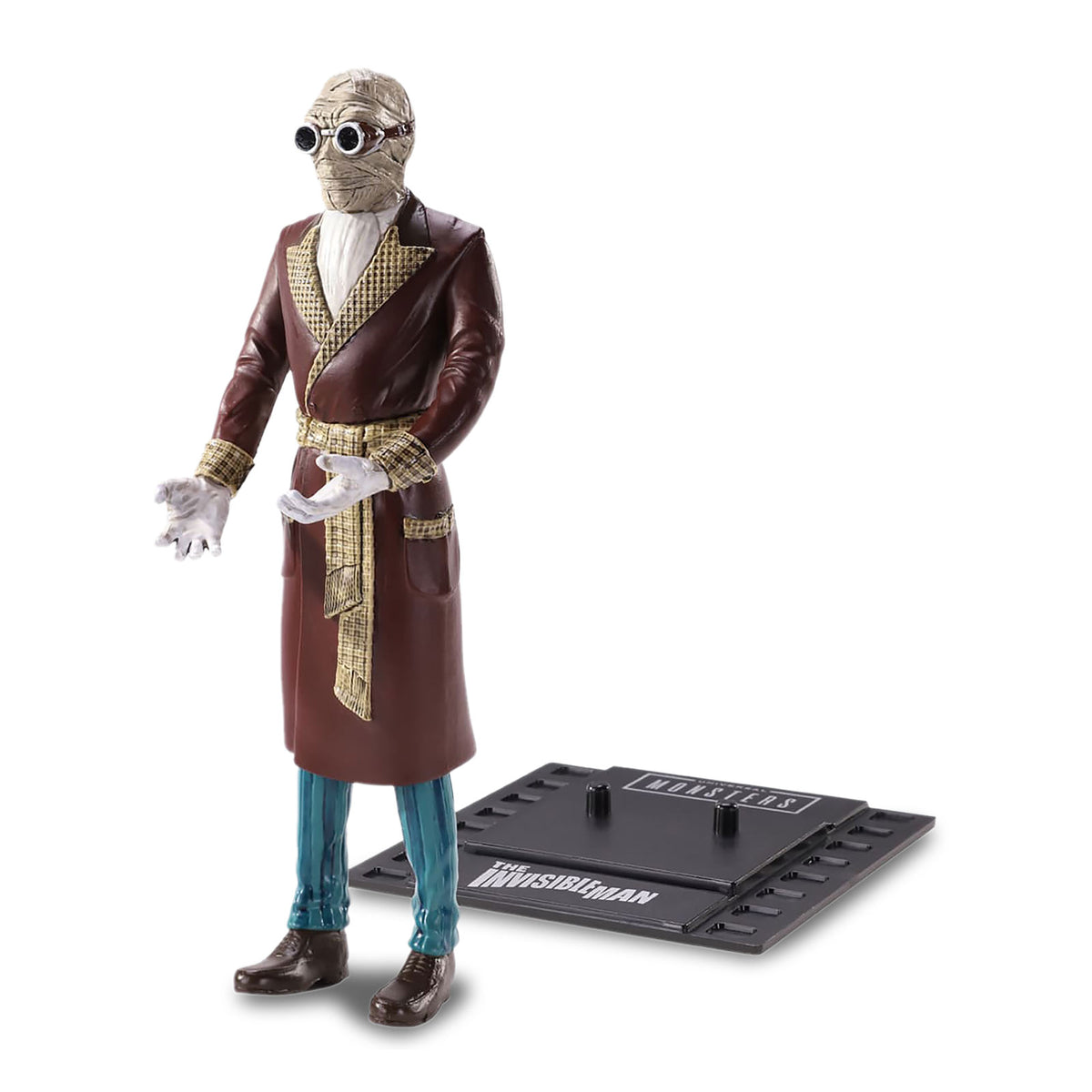 Productafbeelding Universal Monsters - De Onzichtbare Bendyfigs Figuur 18 cm