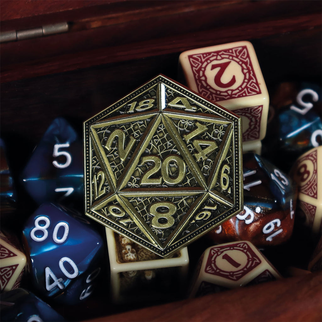 Productafbeelding Dungeons & Dragons - Dobbelsteen verzamelmunt gelimiteerde oplage