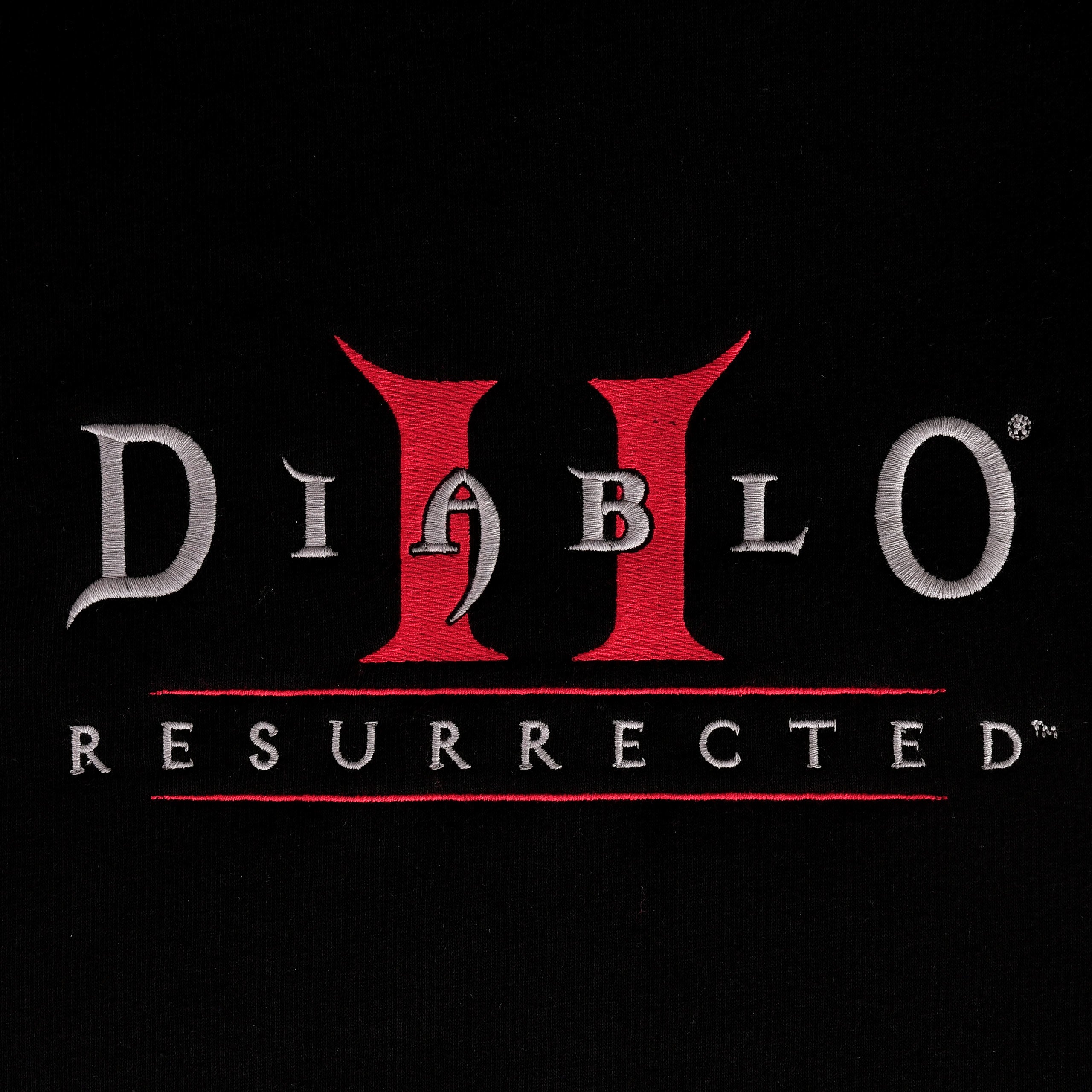 Productafbeelding Diablo - Logo Hoodie Zwart