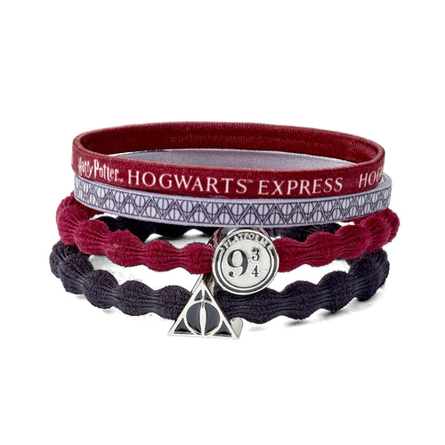 Productafbeelding 9 3/4 & Doodvervloek Haarbanden 4-delige Set - Harry Potter