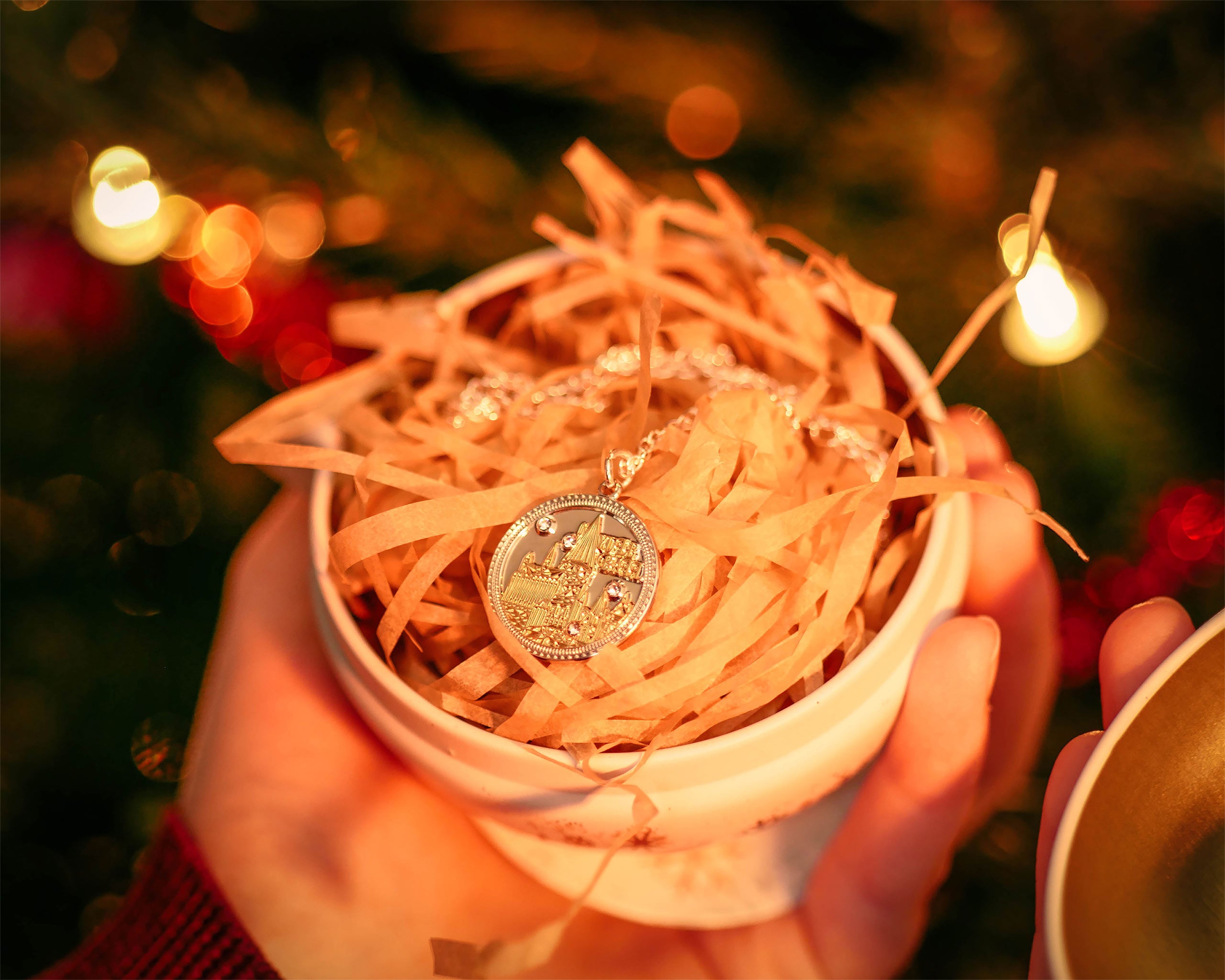 Productafbeelding Harry Potter - Yule Ball Kerstbal met Ketting