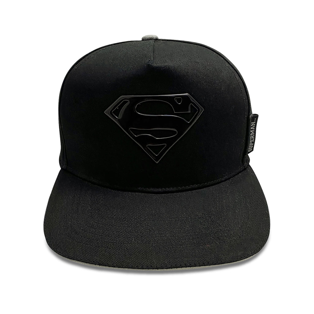Productafbeelding Superman - Vinyl Logo Snapback Cap Zwart
