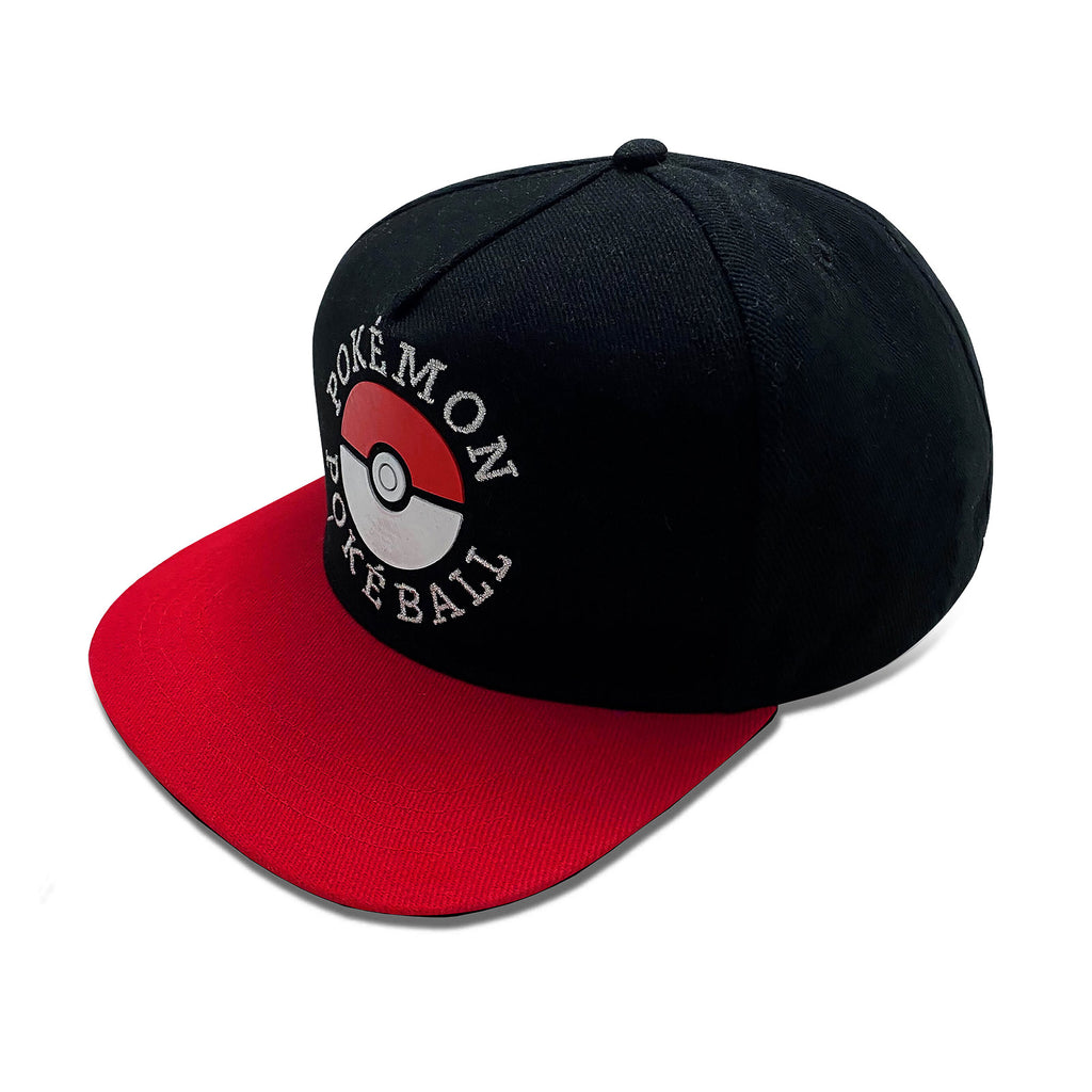 Productafbeelding Pokemon - Pokeball Snapback Cap zwart-rood