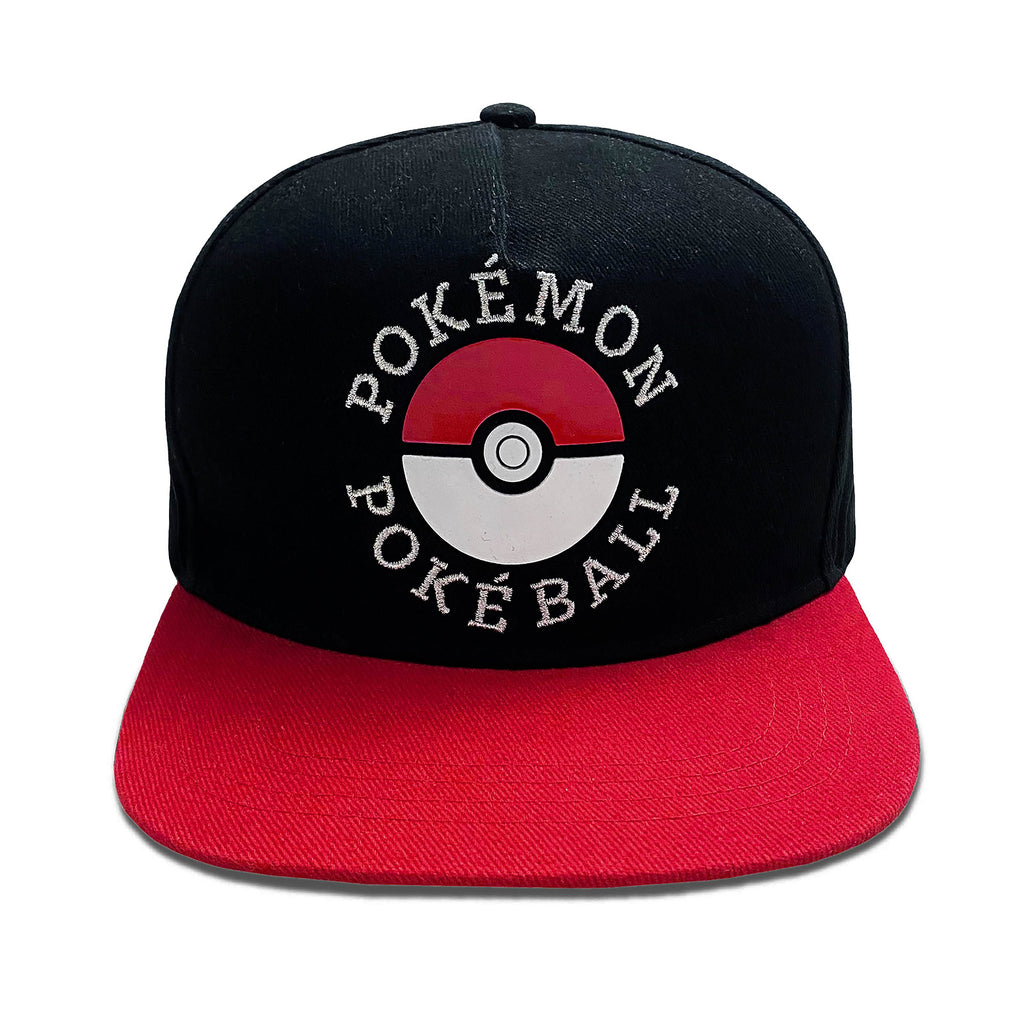 Productafbeelding Pokemon - Pokeball Snapback Cap zwart-rood
