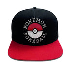 Productafbeelding Pokemon - Pokeball Snapback Cap zwart-rood