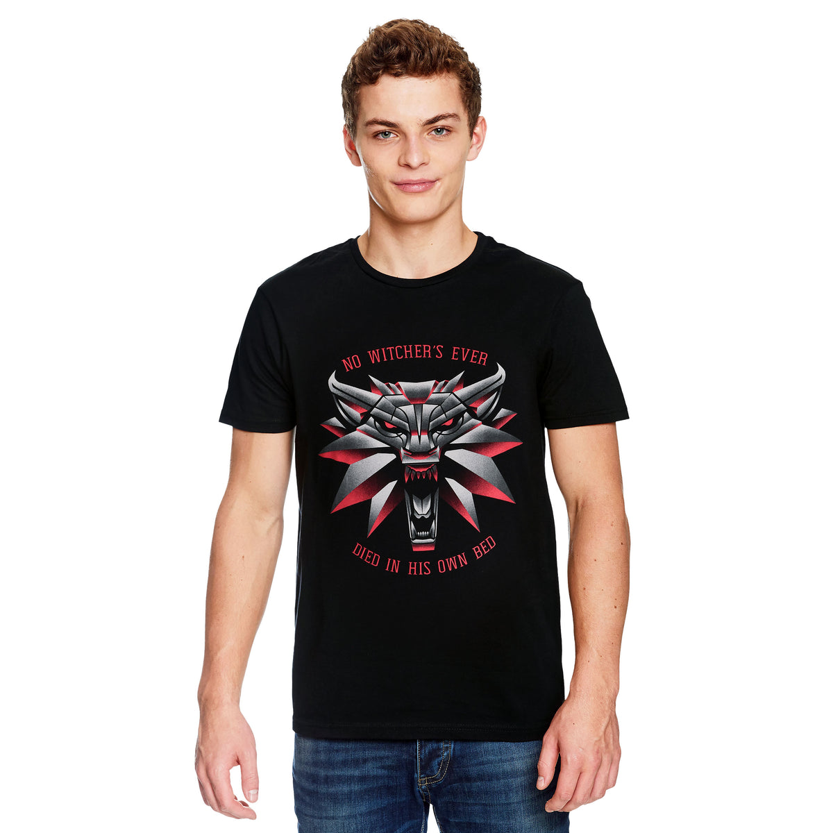 Product image Witcher 3 - Memorial Wolf T-Shirt Black