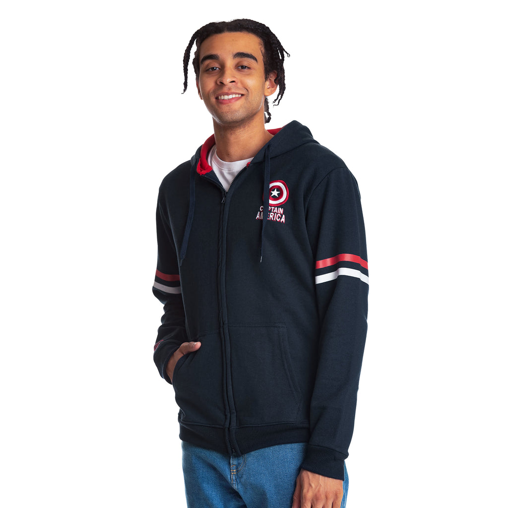 Productafbeelding Captain America - Brooklyn Soldier Hoodie blauw