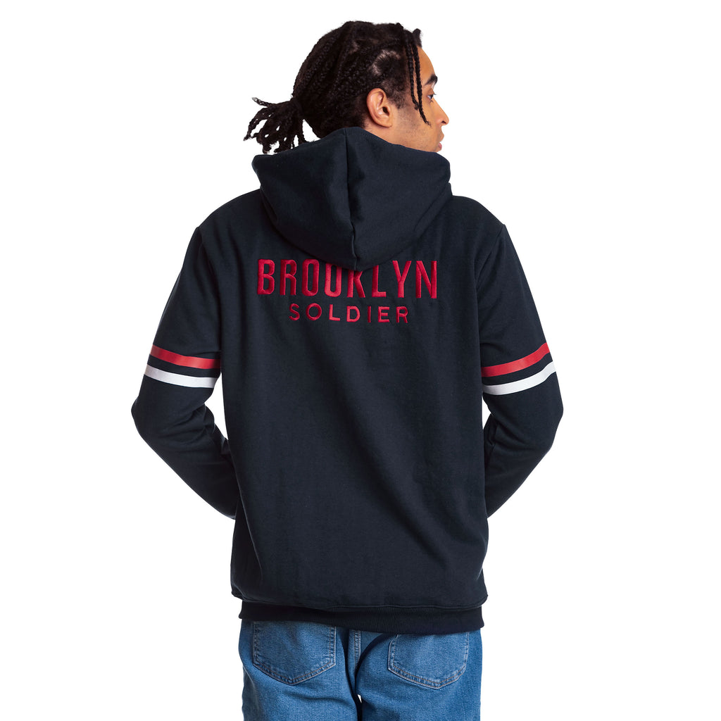 Productafbeelding Captain America - Brooklyn Soldier Hoodie blauw