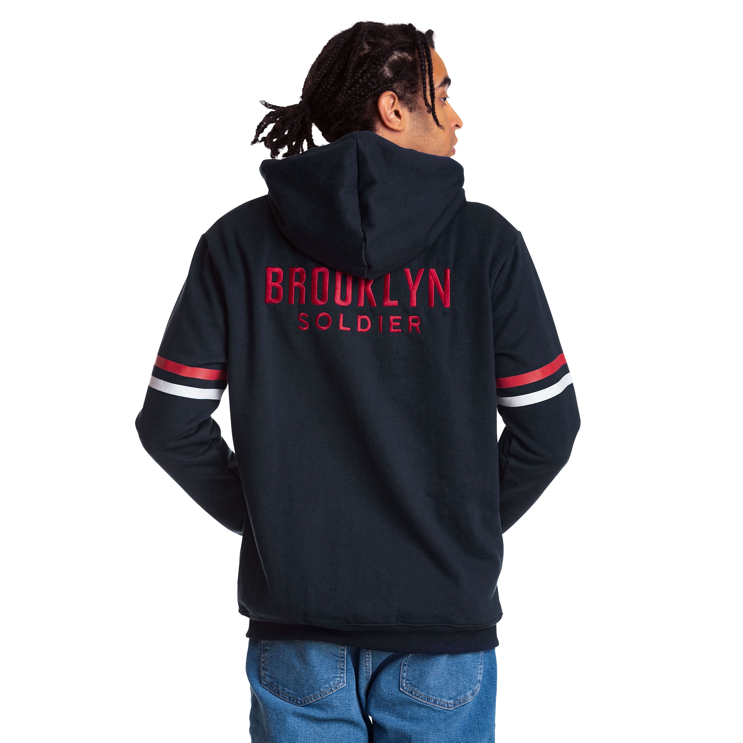 Productafbeelding Captain America - Brooklyn Soldier Hoodie blauw