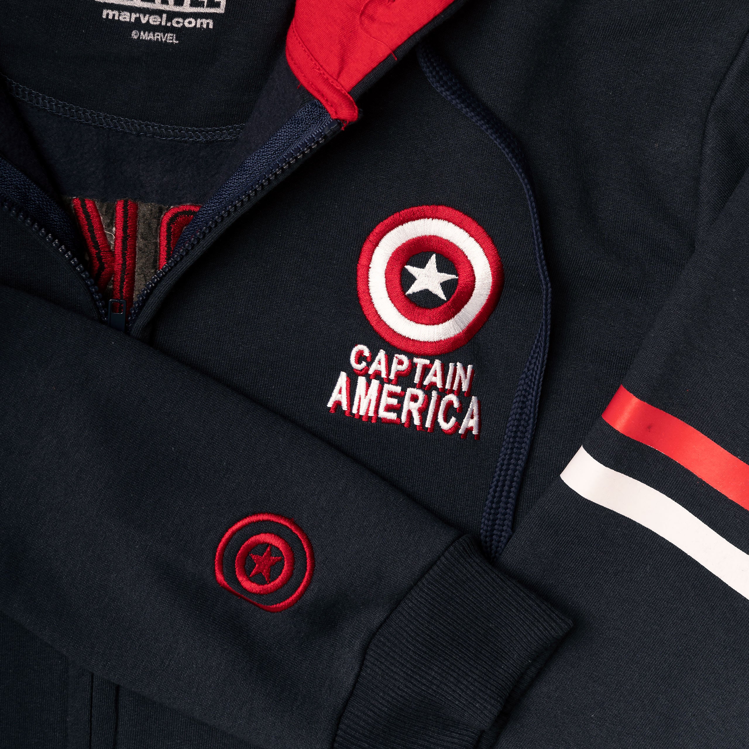 Productafbeelding Captain America - Brooklyn Soldier Hoodie blauw