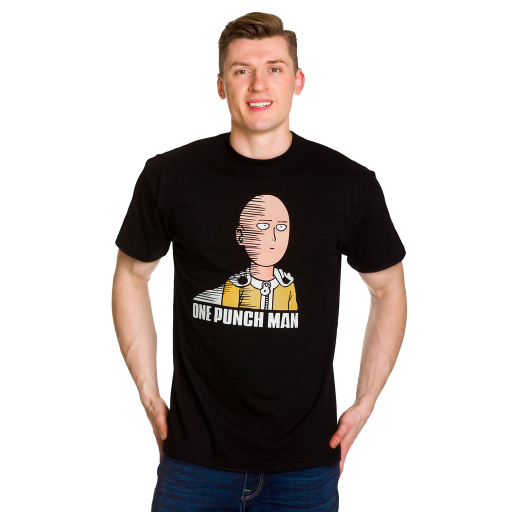 Productafbeelding One Punch Man - Saitama Fun T-shirt zwart
