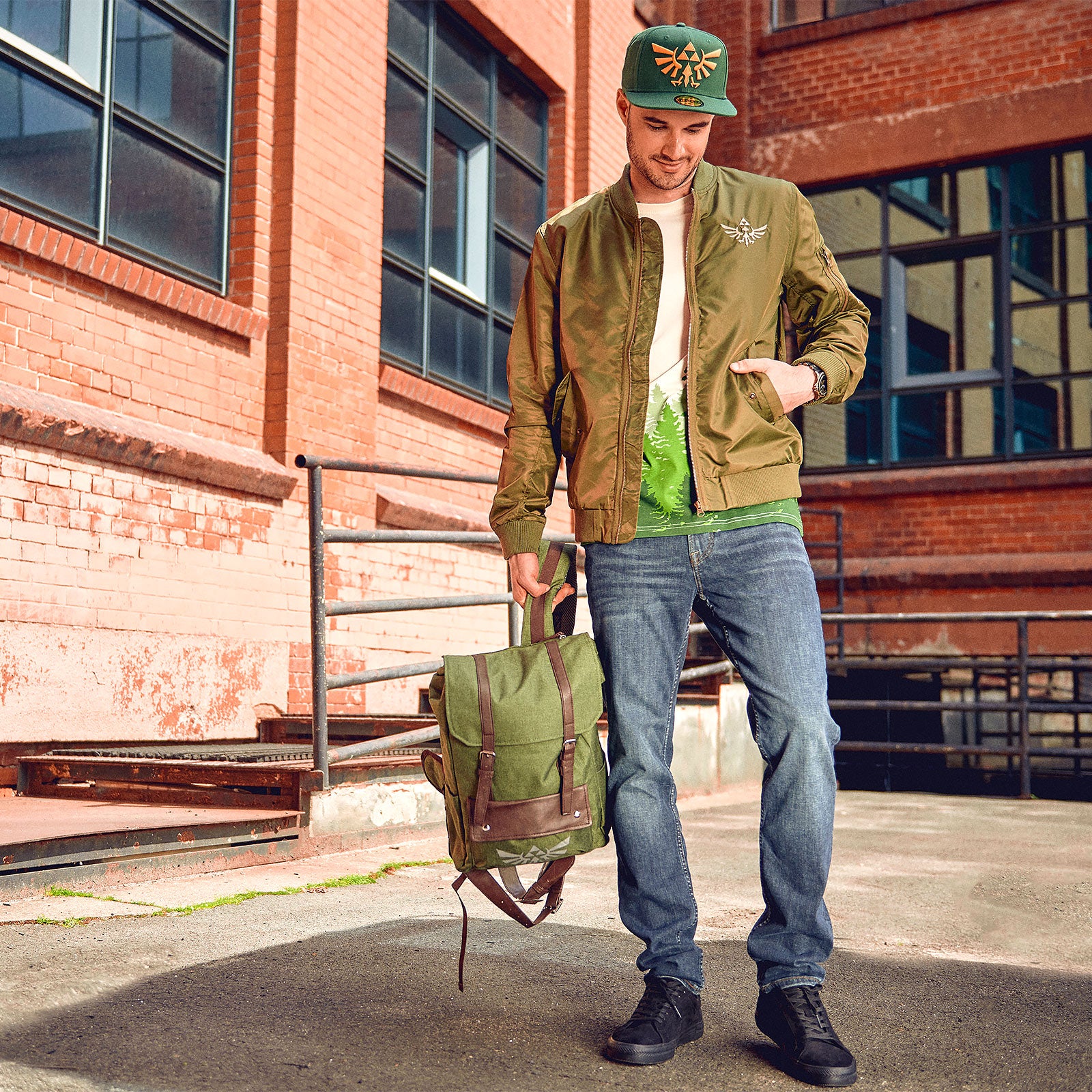 Product image Zelda - Link backpack with hood