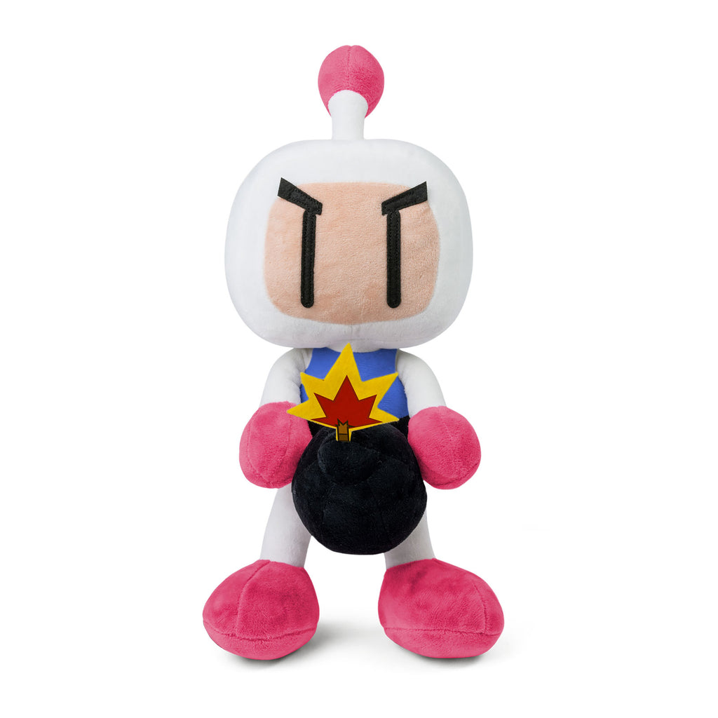 Productafbeelding Bomberman - White Bomber Pluche Figuur 35,5 cm