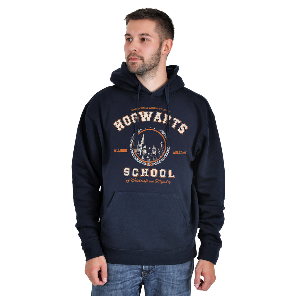 Productafbeelding Harry Potter - Hogwarts School Hoodie Blauw