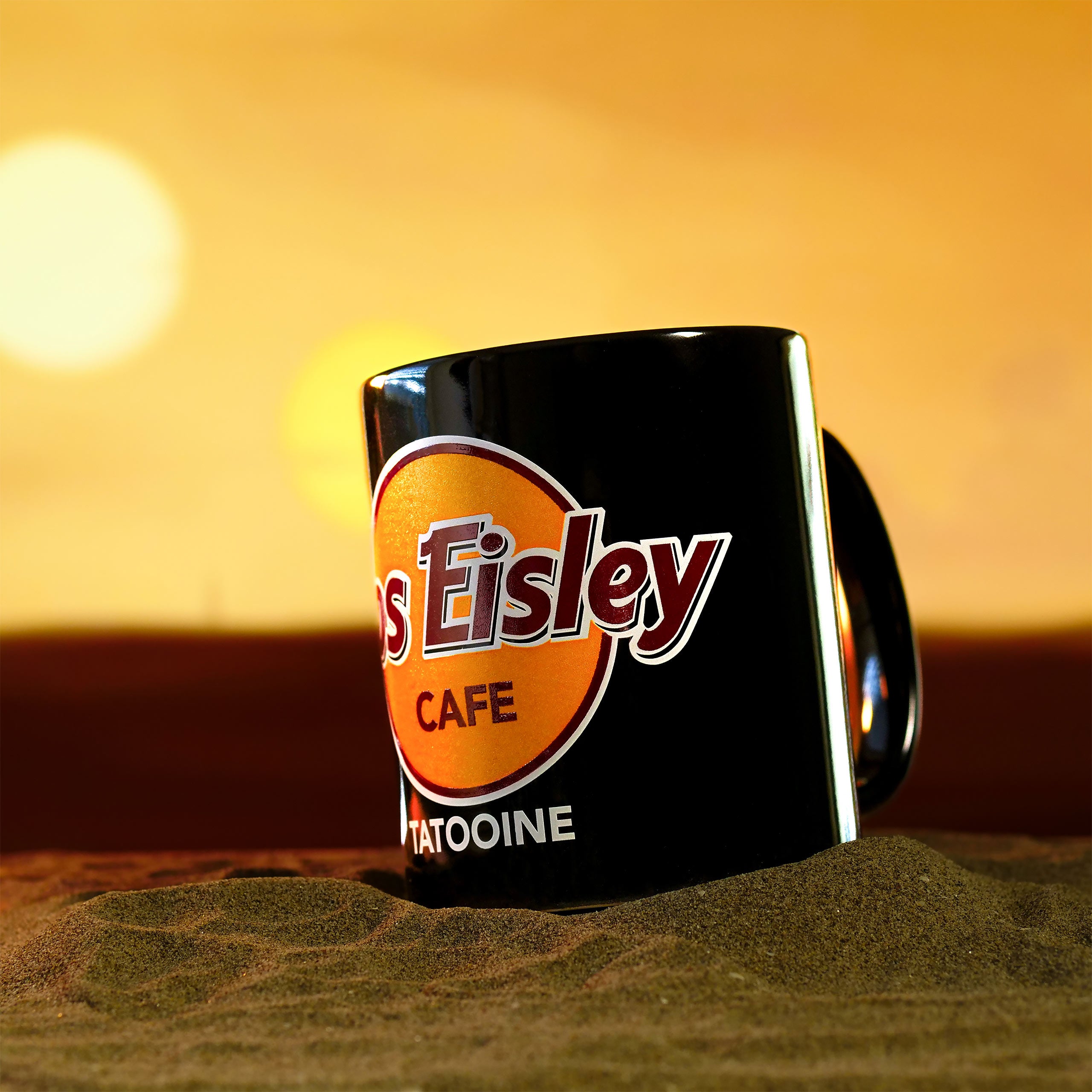 Productafbeelding Mos Eisley Cafe Mok voor Star Wars Fans Zwart