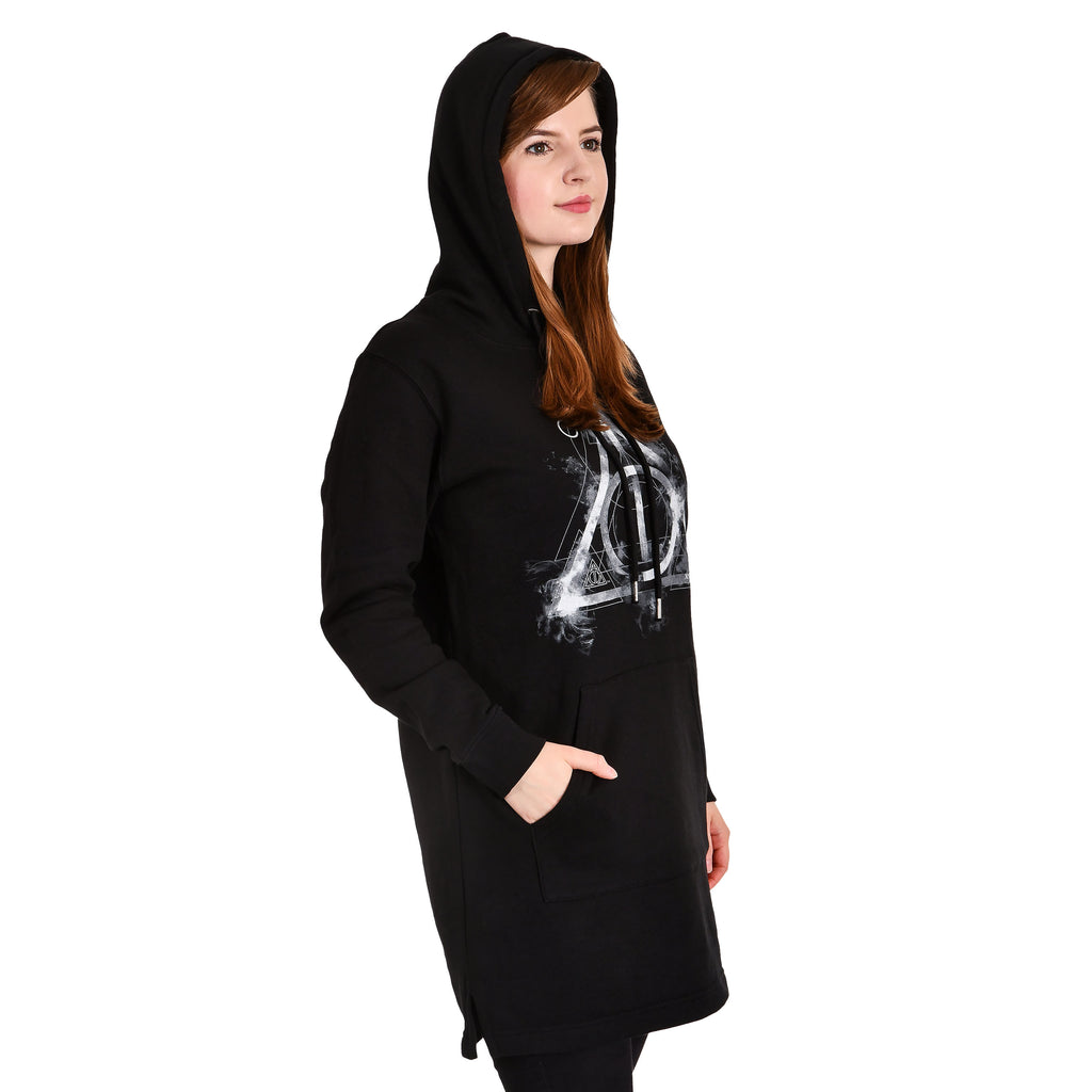 Productafbeelding Harry Potter - Smoky Hallows Sweatjurk met capuchon zwart