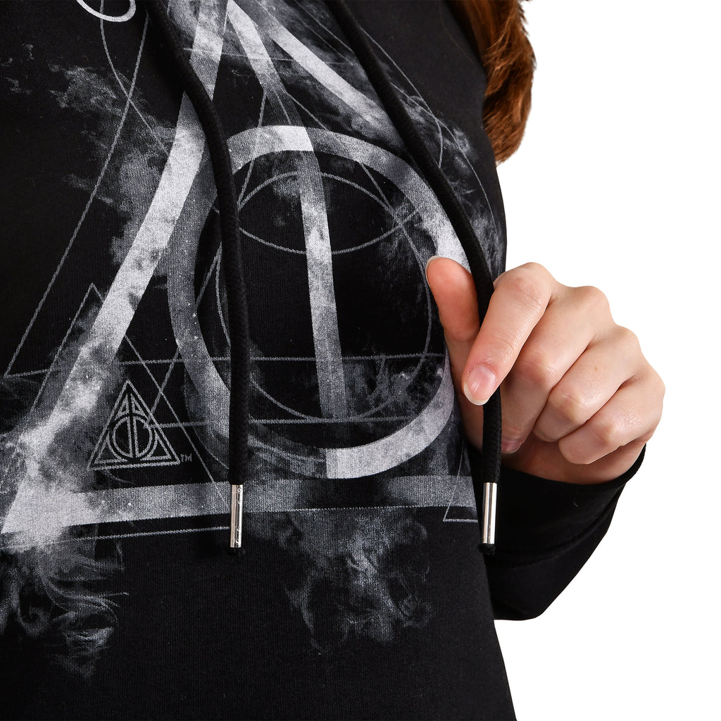 Productafbeelding Harry Potter - Smoky Hallows Sweatjurk met capuchon zwart